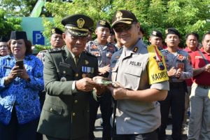 Kejutan Polisi Demak di HUT TNI ke 74
