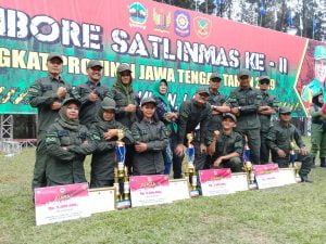 Kontingen Jepara Bawa Pulang Empat Piala Jambore Satlinmas Jateng