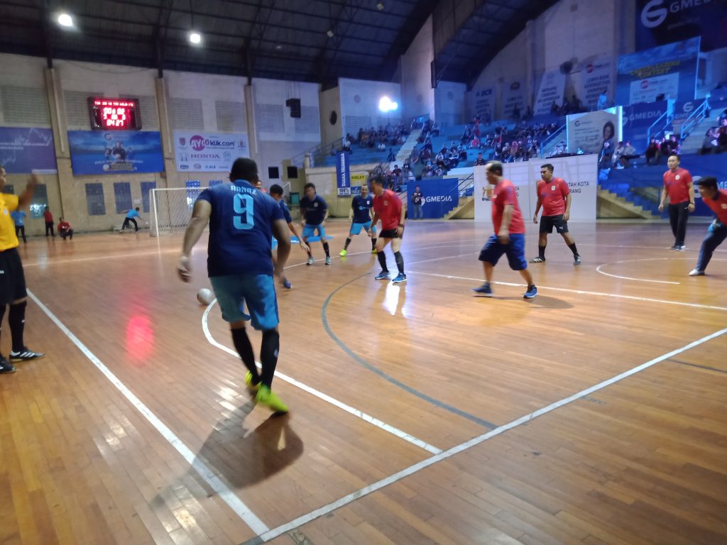 Tingkatkan Sinergi Pengusaha, GMedia Kembali Gelar Futsal