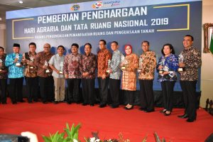 Kabupaten Grobogan Raih Kategori Terbaik 1 Bidang Pengendalian Alih Fungsi Lahan Sawah di Perdesaan Tahun 2019