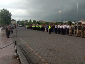 Ribuan Personel Gabungan Siap Amankan Perayaan Tahun Baru di Kota Wali