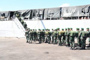 Kodam IV Diponegoro Berangkatkan Satgas Kompi Zeni ke NTB