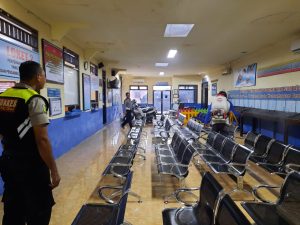 Ini Cara Satlantas Polres Demak Cegah Corona
