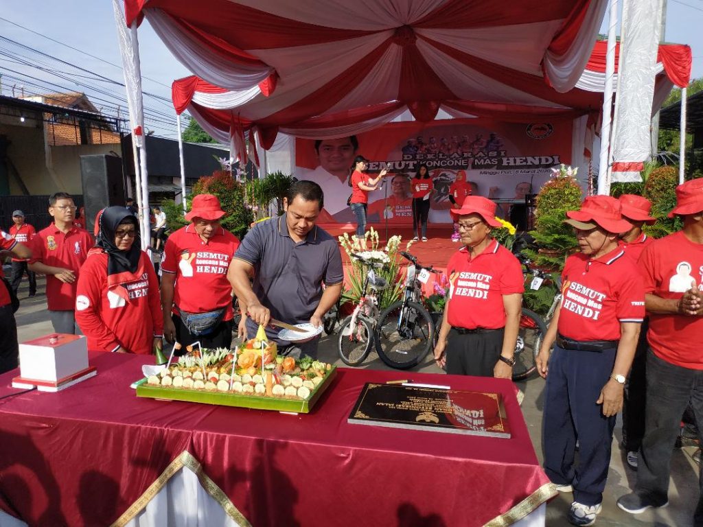 Resmikan Jalan Beton Di Panggung Lor, Wali Kota Semarang Ajak Rawat Hasil Pembangunan