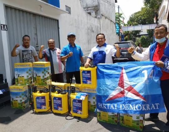 Partai Demokrat Kerahkan Seluruh Kader Perangi Corona