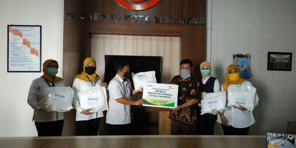 Pegadaian Sumbang APD Untuk Dokter dan Tenaga Medis Rumah Sakit  