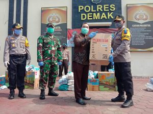 Kapolres Demak Ajak Semua Elemen Guyub Rukun Lawan Covid – 19