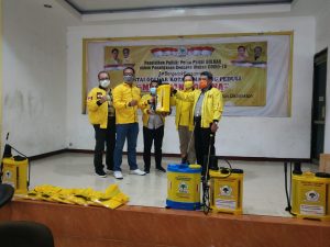 Rawan Tertular Corona, Golkar Kota Semarang Sumbang APD Untuk Tenaga Medis Puskemas  