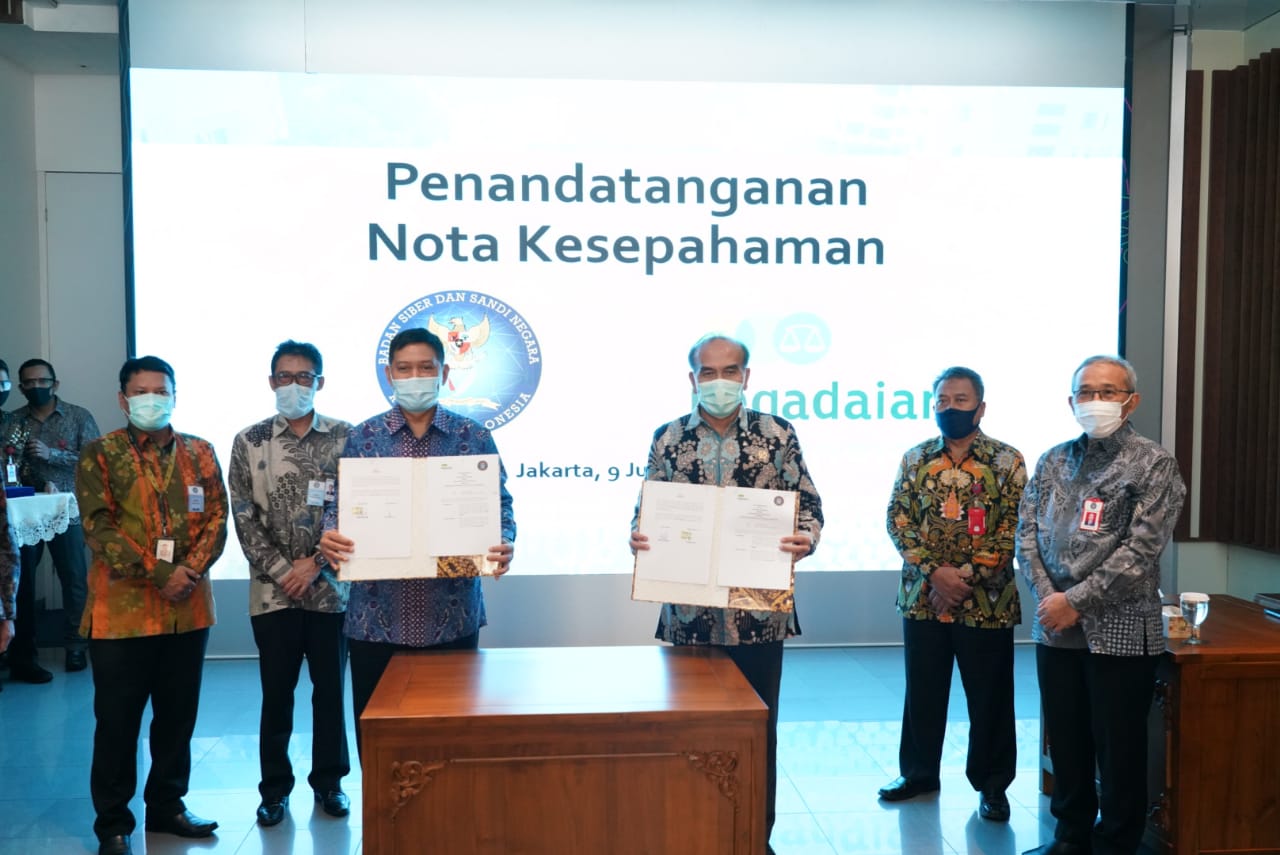 Pegadaian Gandeng BSSN Terkait Keamanan Sistem Elektronik