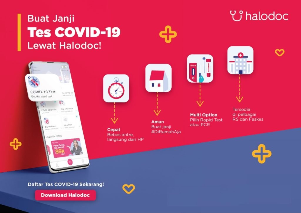 Peringati HUT RI Ke-75, Halodoc Beri Layanan Telekonsultasi Gratis & Penawaran Spesial Tes COVID-19