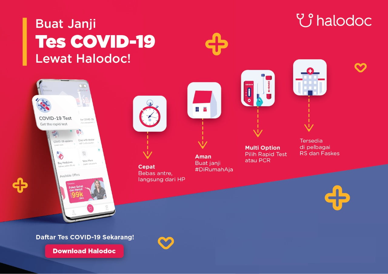 Halodoc beri pelayanan telekonsultasi gratis