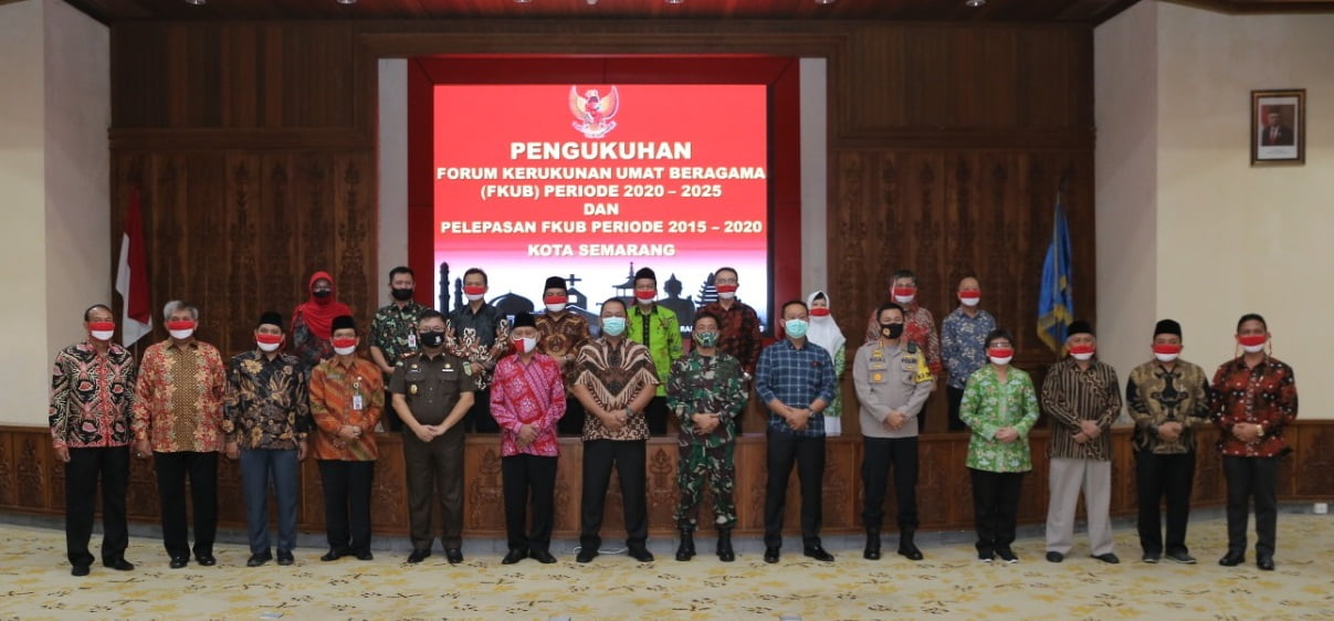 kerukunan umat beragama menjadi landasan pembangunan kota