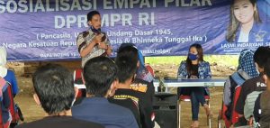 Gelar 4 Pilar, Lasmi Ajak Gotong Royong Hadapi Covid 19