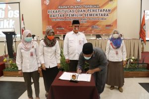 KPU Demak Tetapkan DPS Pilkada 2020