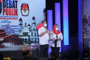 Debat Publik Pilwalkot Semarang, Hendi Beberapa Kali Sanggah Pertanyaan Tim Pakar
