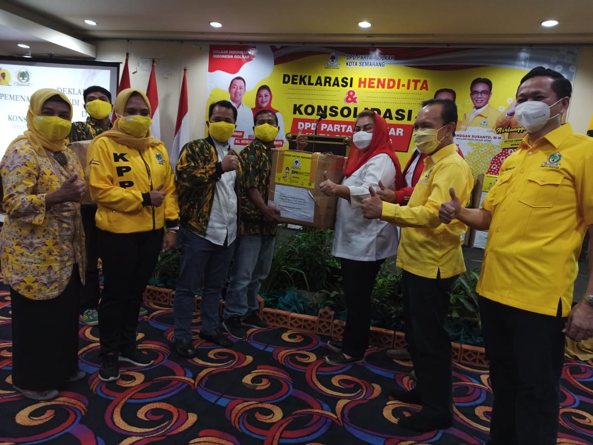 Golkar Siap Menangkan Hendi Ita