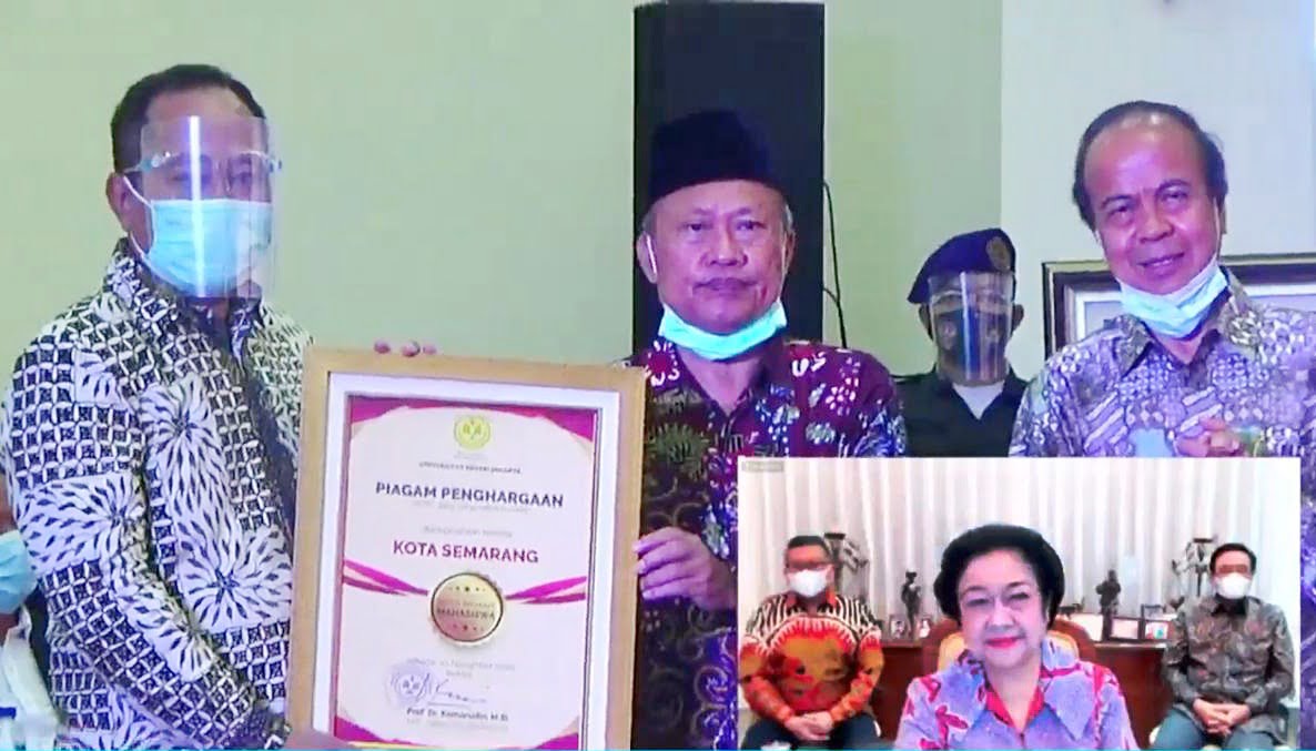 kota semarang penghargaan kota mahasiswa