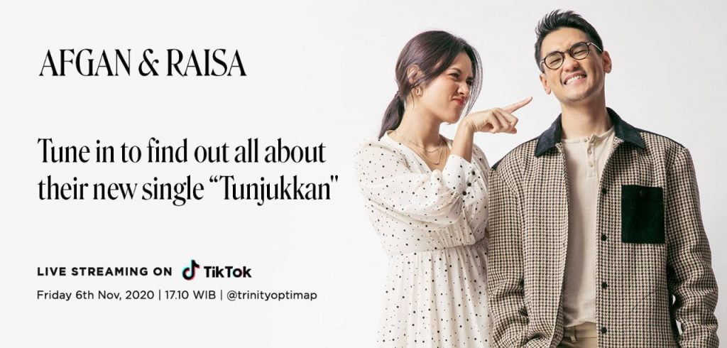 Afgan dan Raisa Reuni di TikTok Live Nyanyikan Lagu Baru