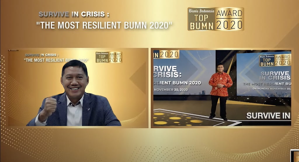 Terus Tunjukkan Kinerja Positif di Masa Pandemi, Pegadaian Raih 3 Penghargaan BUMN Award