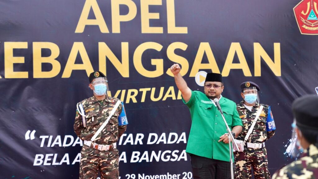 Gus Yaqut Minta Kader Ansor Sukseskan Pilkada saat Pandemi