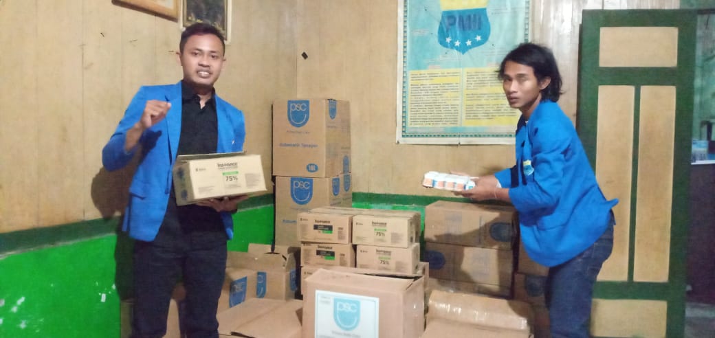 PC-PMII Grobogan Salurkan Bantuan ke Sejumlah Pondok Pesantren