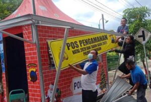 Jelang Natal, Pos Pengamanan Disiapkan di Tiga Gereja