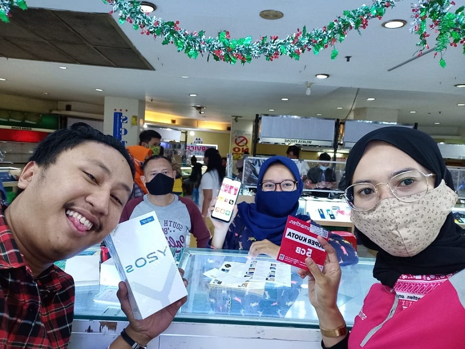 Gratis Kartu Perdana Smartfren dan Kuota 5 GB untuk Pembeli VIVO Y-Series