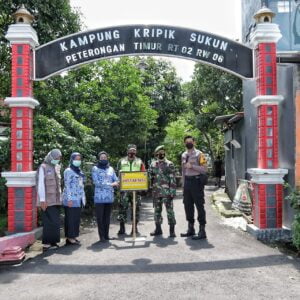 Koramil 13 Semarang Selatan Terapkan Strategi Perang Terhadap Covid-19