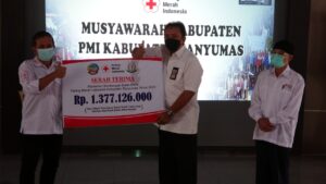 Bulan Dana PMI Banyumas Himpun Dana Kemanusiaan Rp 1,37 Milyar