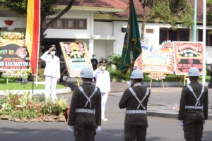Bupati Banyumas Pimpin Upacara Hari Jadi ke-450