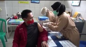 ASN Setda Banyumas Ikuti Vaksinasi Covid-19