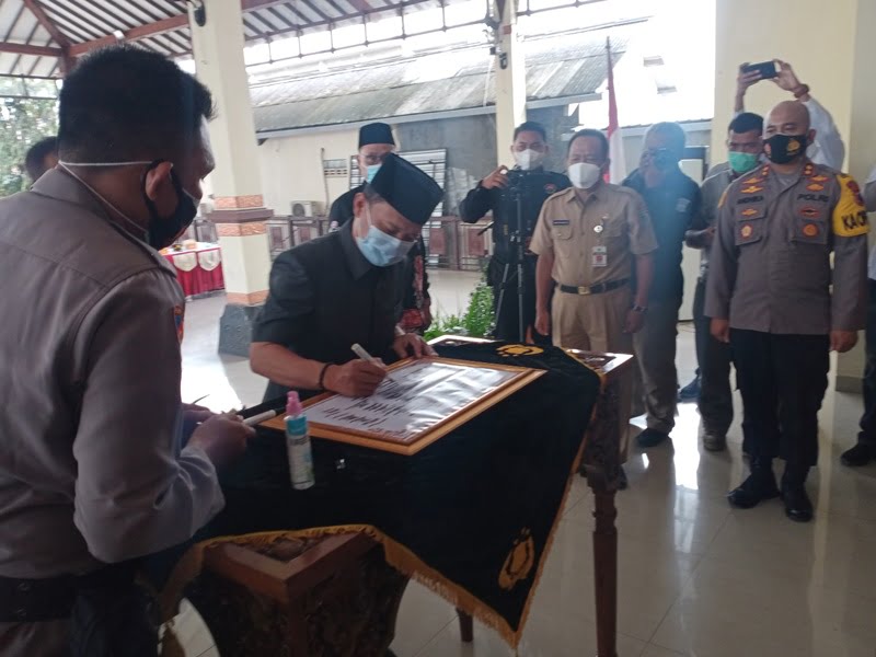 Polres Demak Canangkan Zona Integritas Menuju WBK