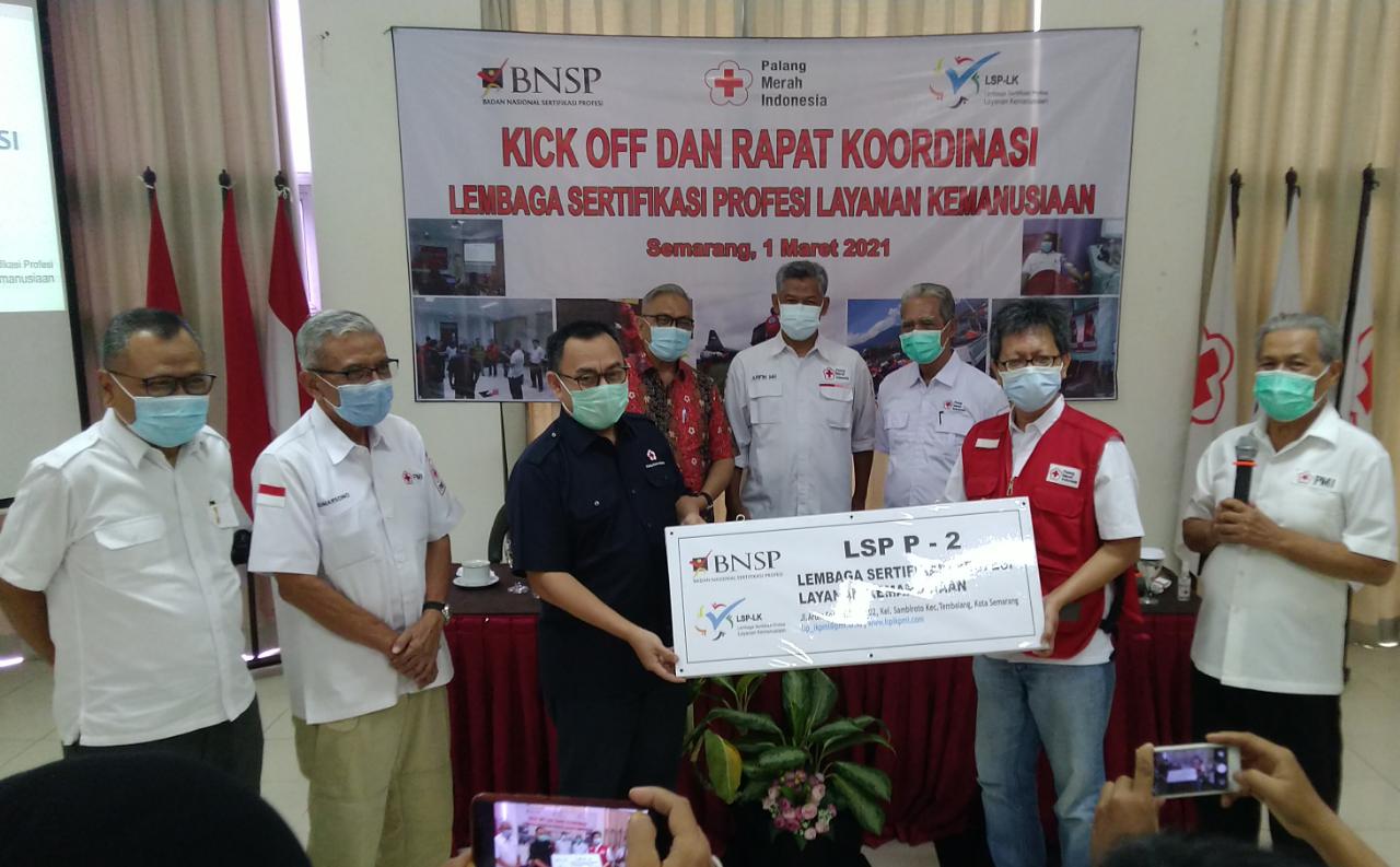 PMI Kembangkan LSP SDM Kebencanaan