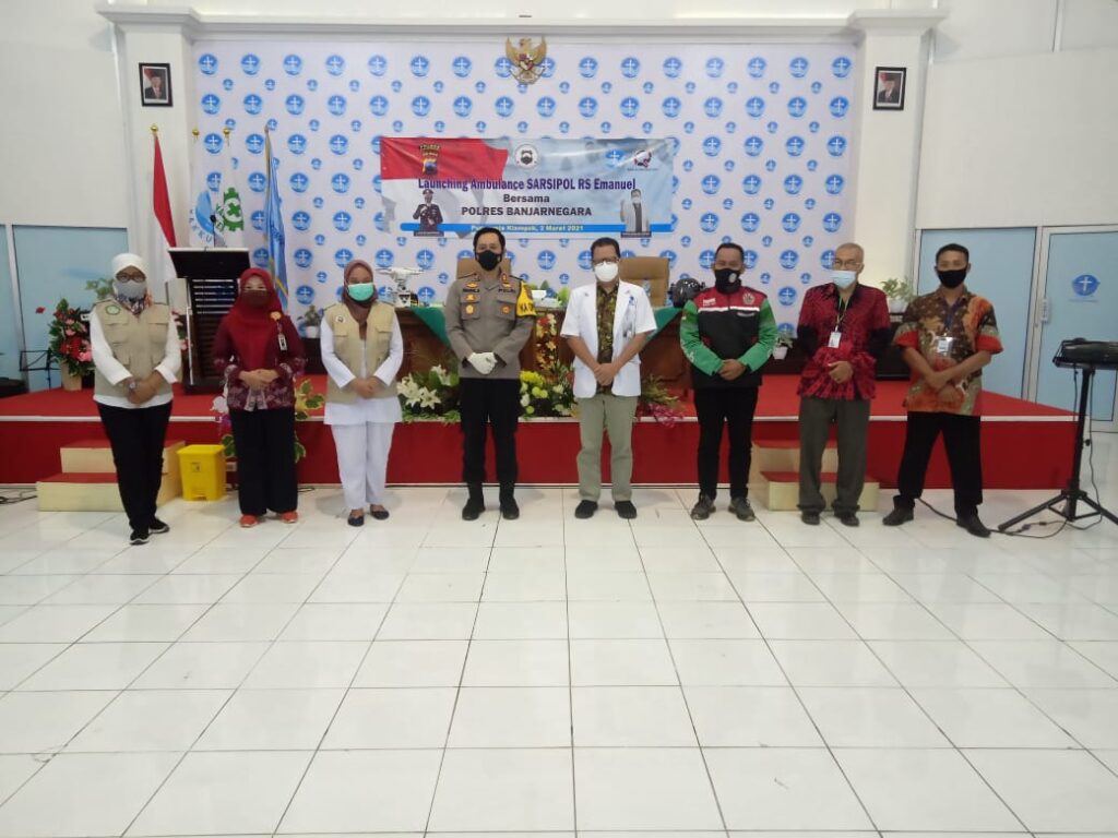 Sarsipol Banjarnegara Luncurkan Dua Ambulance di RS Emanuel, Untuk Penuhi Layanan Masyarakat