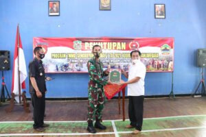 Dandim 0704/Banjarnegara Serahkan Naskah Hasil Program TMMD Kepada Bupati Banjarnegara