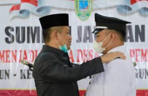 Bupati Kebumen Lantik Kades PAW Kutowinangun