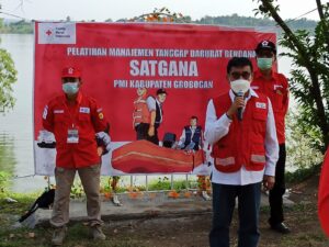 Siap Hadapi Bencana, PMI Gembleng Satgana Di Kedongombo
