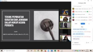FH USM Gelar Pelatihan Pembuatan Dokumen Hukum Mahasiswa