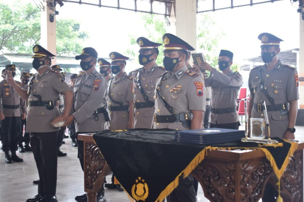Kompol Johan Valentino Namuru Jabat Wakapolres, Ini Daftar Nama Pejabat Baru Polres Demak