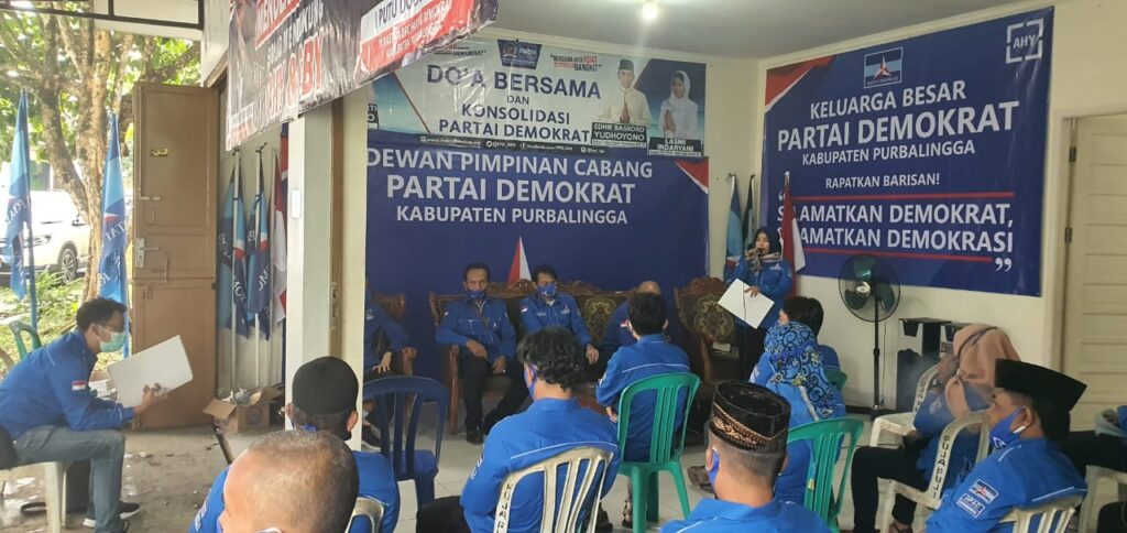 Tolak KLB, Demokrat Purbalingga Gelar Doa Bersama