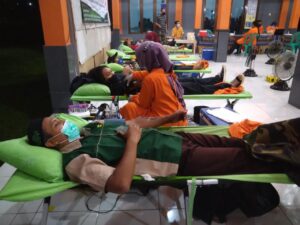 GP Ansor Ranting Rempoah Gelar Aksi Donor Darah