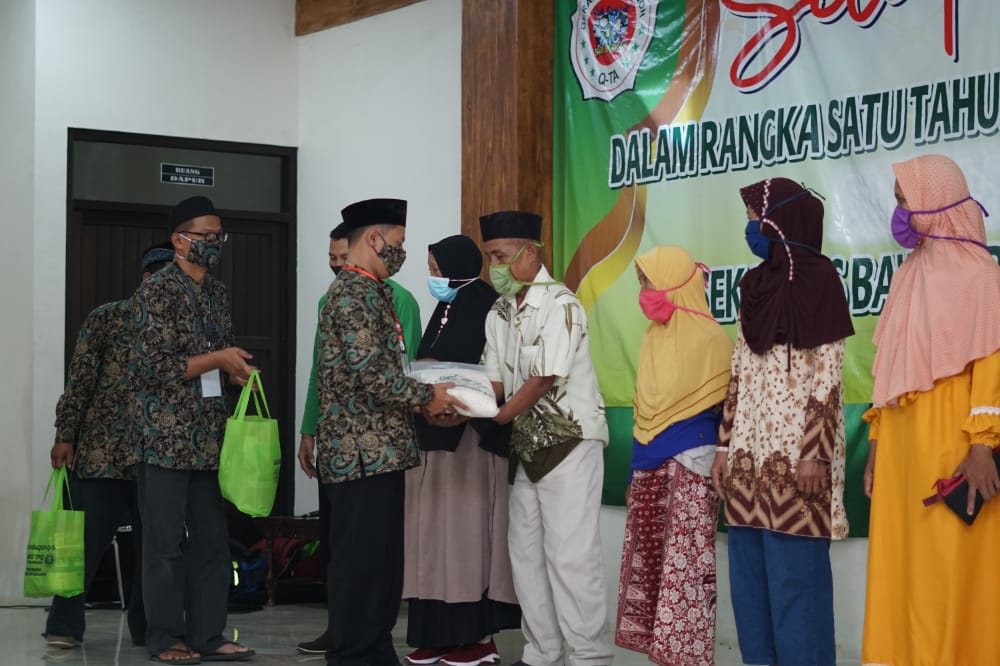 Genap 1 Tahun, Gerakan Shodakoh Q-Ta Semakin Solid Bantu Sesama