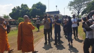 Cek Keamanan Waisak Kapolda Kunjungi Candi Prambanan