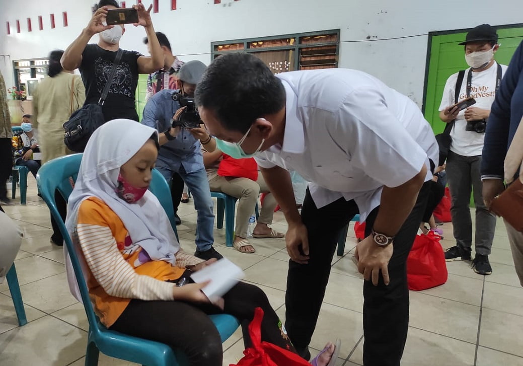 Alhamdulillah, Anak Yatim Piatu Akibat Covid Dapat Bantuan Sembako