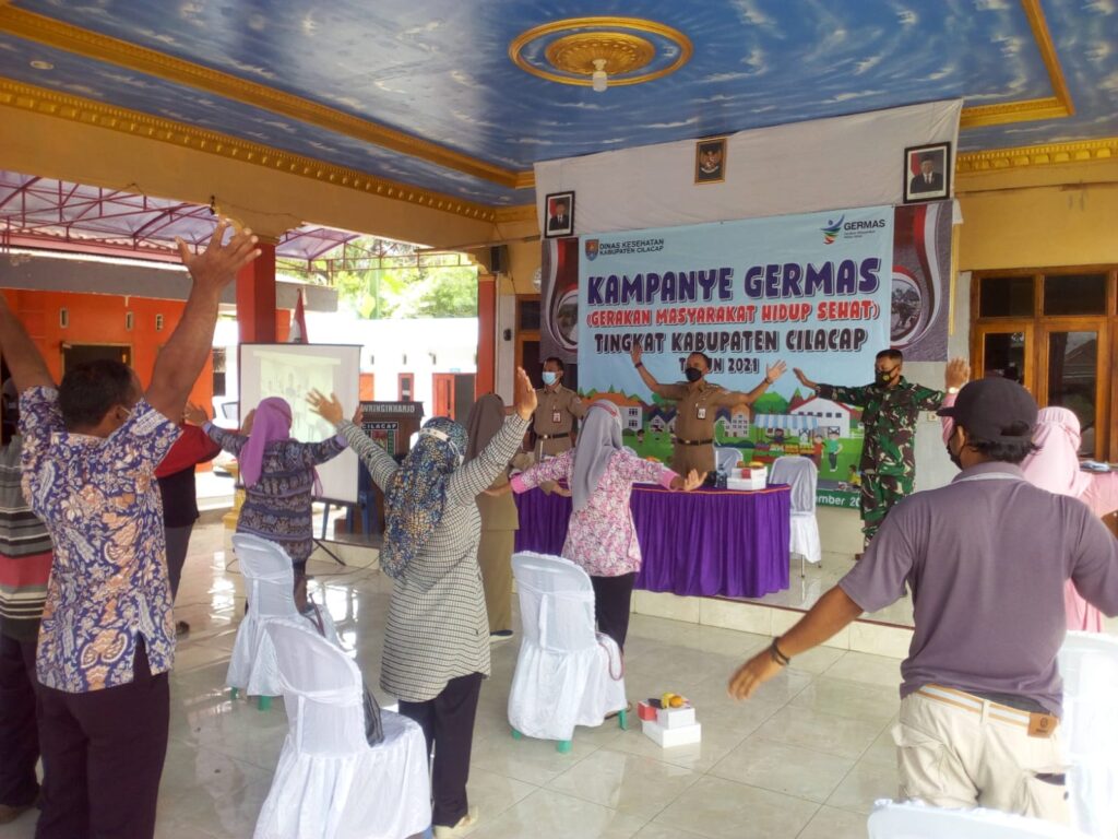 Kampanye Germas Tingkat Kabupaten Cilacap, Melengkapi Sasaran Non Fisik TMMD