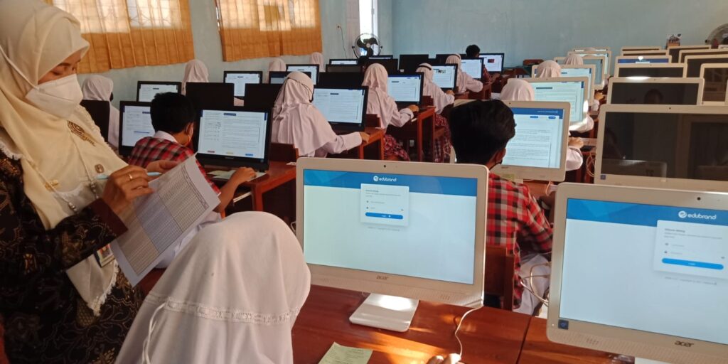 Gandeng Edubrand Laksanakan Uji coba ANBK 2021