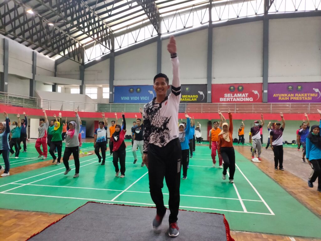 Diklat Senam PGRI Banyumas Ajak Masyarakatkan Olahraga Kesehatan