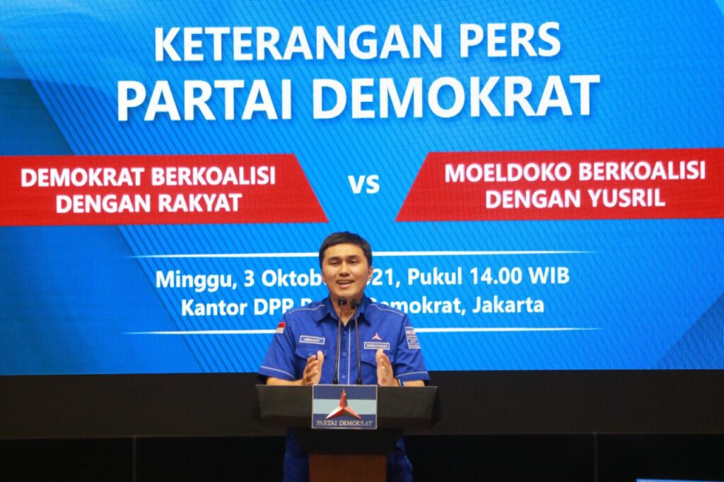 Demokrat Berkoalisi dengan Rakyat VS Moeldoko Berkoalisi dengan Yusril