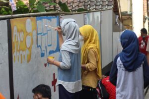 Lomba Mural dan Poster Semarakan HUT PMI ke 76