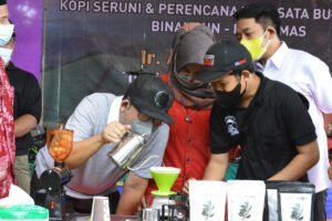 Bupati Launching Kopi Seruni Bukit Semut Binangun